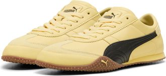 Puma Sneaker PUMA BELLA UT LEA, Damen, Gr. 42, gelb (pale lemon, puma schwarz), Synthetik, mehrfarbig, Schuhe Sneaker, f&uuml;r Sportmode und Streetwear, heraus