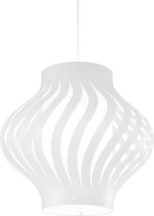 Linea Zero Suspensi&oacute;n Blanca En Pl&aacute;stico Blanco Cm. 40x39h