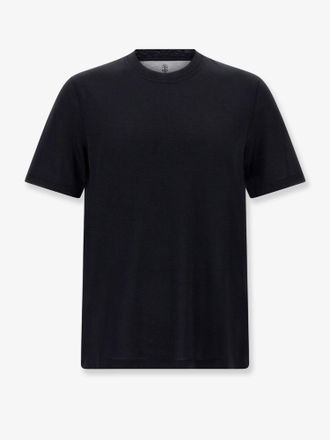 Brunello Cucinelli Silk and cotton blend t-shirt - BRUNELLO CUCINELLI - gender_Man