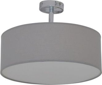 Näve Naeve NEW YORK Lámpara de techo cilíndrica gris 3xE27