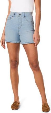Spanx Pull-On High Waist Denim Shorts in Tidal Blue at Nordstrom Rack, Size X-Small