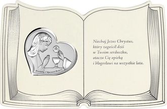 OEM Imagen Recuerdo De La Primera Comuni&oacute;n, Plata Tama&ntilde;o: 25x16,2 Cm Sku: Bc6602f/a