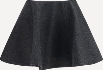 Ganni Gonna Peacoat in lana Woman 34