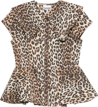 Ganni Shirt aus Bio-Baumwolle