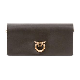 Pinko Cross Body Bags, female, Brown, Size: ONE SIZE Love Bag Click Soft Horizontal