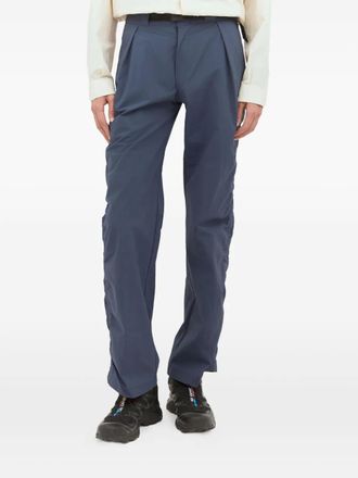 Dickies pleated-detail drawstring trousers - Blue