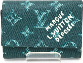 Louis Vuitton Monogram Green Wallet (Tri-Fold) (Pre-Owned)