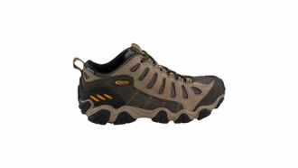 Oboz Footwear Mens Sawtooth Low Bdry Hiking Shoe In Walnut