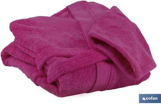 cofan Albornoz Fucsia 500/m2 Modelo Primavera Talla Xl