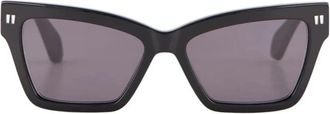 Off-white Elegante Zwarte Cincinnati Zonnebril - Heren - Zonnebrillen - Zwart - ONE Size - Accessoires