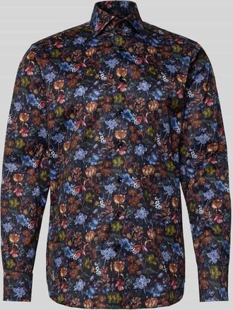 Olymp Slim Fit Business-Hemd mit Kentkragen Modell Savio in Marine, Gr&ouml;&szlig;e 39