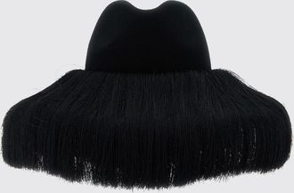 Comme Des Gar&ccedil;ons Hat COMME DES GAR&Ccedil;ONS Woman color Black
