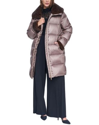Halston Heritage Down Puffer Coat