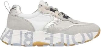 Voile Blanche Club 105 - Dames - Sneakers - Grijs - 36 EU - Leer - Schoenen