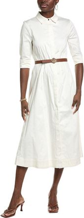 Anne Klein Waist Tucked Shirtdress