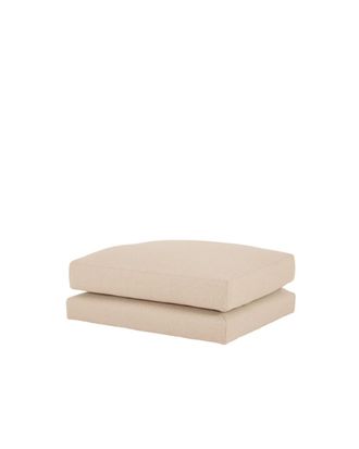 Deco Wood Puf beige 96x78cm