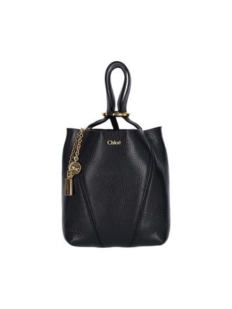 Chlo&eacute; Womens Chlo&egrave; Bags Black Cow Leather