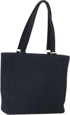 Chanel Pre-owned Tote Bags, female, Black, Size: ONE SIZE Pre-owned Vintage Tote Bag