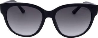 Guess Smoke Gradient Square Ladies Sunglasses GF6163 01B 56