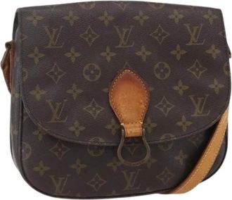 Louis Vuitton Pre-owned Vintage Cross Body Tas - Dames - Vintage Schoudertas - Bruin - ONE Size - Vintage