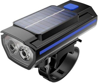 OEM Faro Universal Para Bicicleta Con Bocina, Luz Solar Multifuncional Para Bicicleta, De Alta Luminosidad Y Largo Alcance