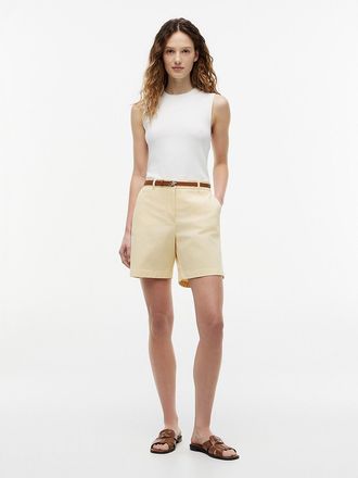 Tommy Hilfiger Womens Stretch 7 Chino Short - Yellow - 00