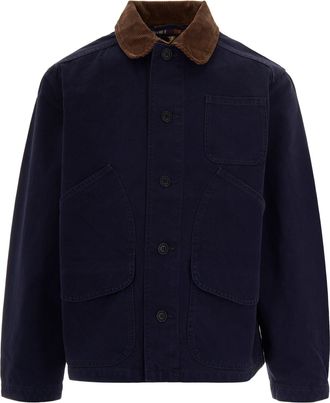 Filson Canvas Blue Mussel Jacket
