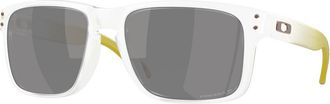 Oakley OO9102 HOLBROOK Polarized 9102AP Mens Sunglasses Clear Size 55