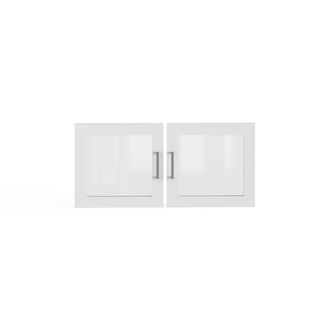Safco Resi Glass Door Kit - White