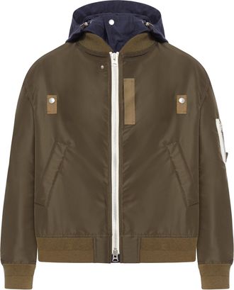 sacai TECHNICAL TWILL BOMBER JACKET - Sacai - Man