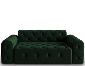 BLOOMINGLOFT 2-Sitzer Design Sofa Artemis Samtbezug
