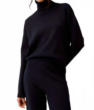 Marie Oliver Emmy Sweater In Navy