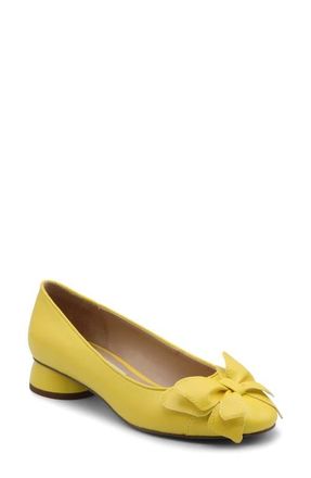 Charles by Charles David Butterfly Flat in Bright Yellow at Nordstrom, Size 6.5