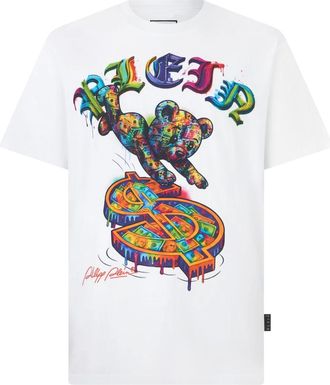 Philipp Plein Uomo, Top, Bianco, S, new