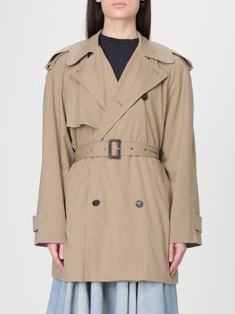 Balenciaga Trench a doppiopetto in cotone Balenciaga