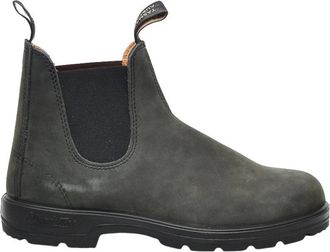 Blundstone Zwarte Grijze Leren Beatles Laarzen - Heren - Chelseaboots - Zwart - 41 EU - Schoenen