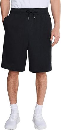 Under Armour Rival Lightweight Shorts Mens Workout Black/Black : 2XL 10, Fleece/Polyester