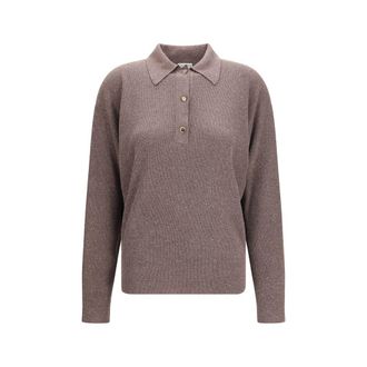 Calvin Klein Brown Silk Womens Sweatshirt