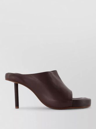 Jacquemus nuvola leather mules open toe