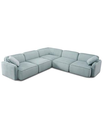 TOV Furniture Tov Furniture Travie Performance Corduroy Velvet Modular L-Sectional