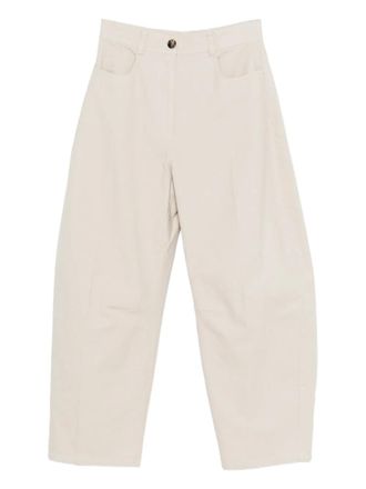 Mark Kenly Domino Tan five-pockets trousers - Neutrals