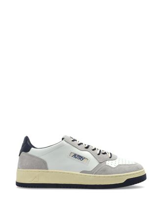 Autry Navy Blue Logo Sneakers