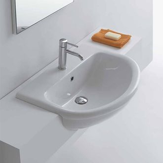OEM Lavabo Semincasso Atene 64x47 Per Mobile Universale
