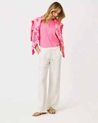 Lilly Pulitzer 31 Brawley Linen Pant
