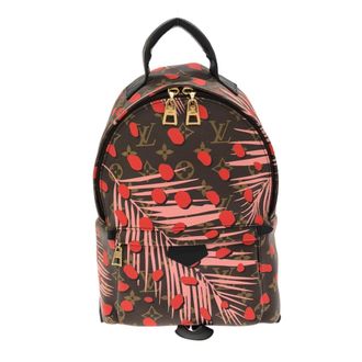 Louis Vuitton Pink Poppy Coated Canvas Backpack (Pre-Owned)