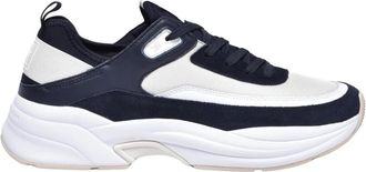 Tommy Hilfiger Sporty Lux Runner - Dames - Sneakers - Beige - 41 EU - Leer - Schoenen