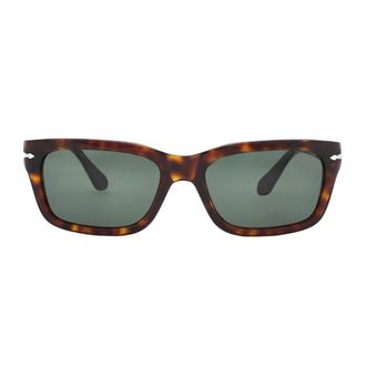 Persol Green Rectangular Unisex Sunglasses PO3301S 24/31 57