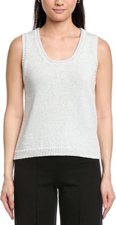St. John Scoop Neck Knit Tank