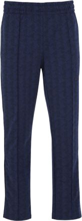 Lacoste Jacquard Monogram Straight-Leg Pants