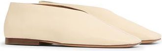 Mansur Gavriel Square Toe Flat in Jasmine at Nordstrom, Size 38.5